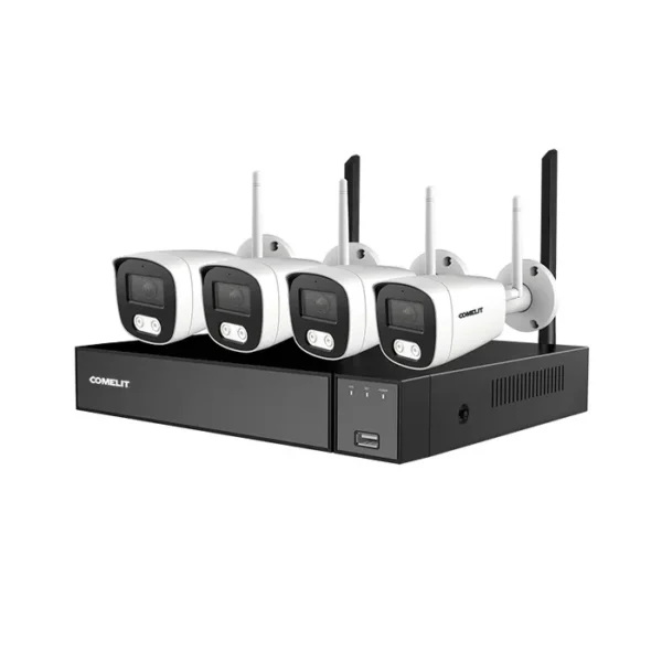 KIT VIDÉOSURVEILLANCE WIFI - COMELIT WIKIT004S05NAFR
